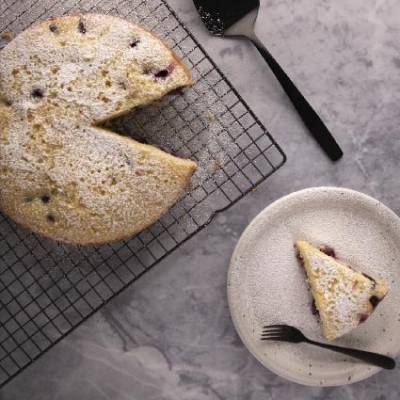 Ontario Blue Grape Olive Oil Cake