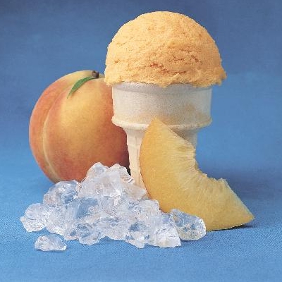 Frozen Peach Yogurt